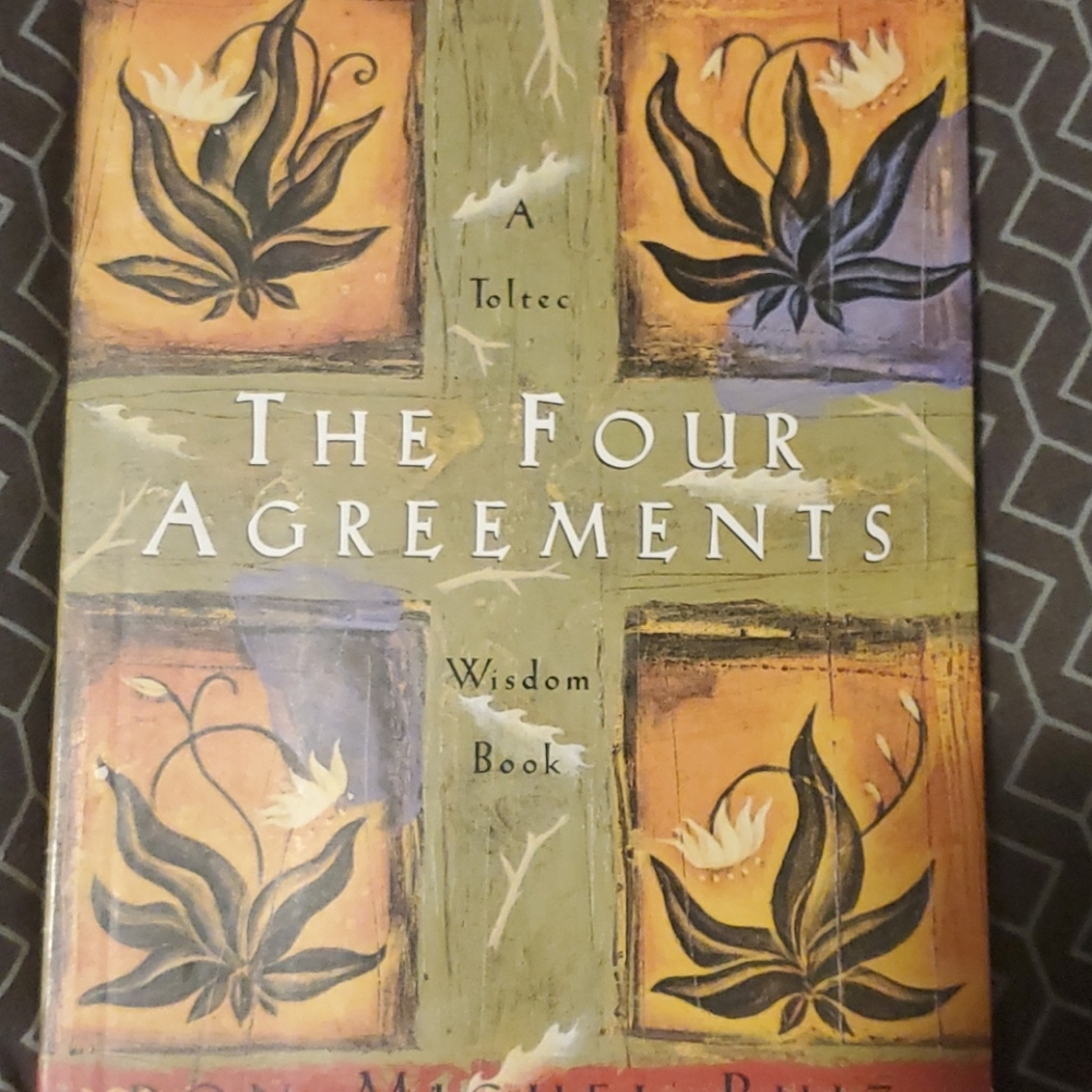 asALE📚The Four Agreements a Toltec Wisdom Book